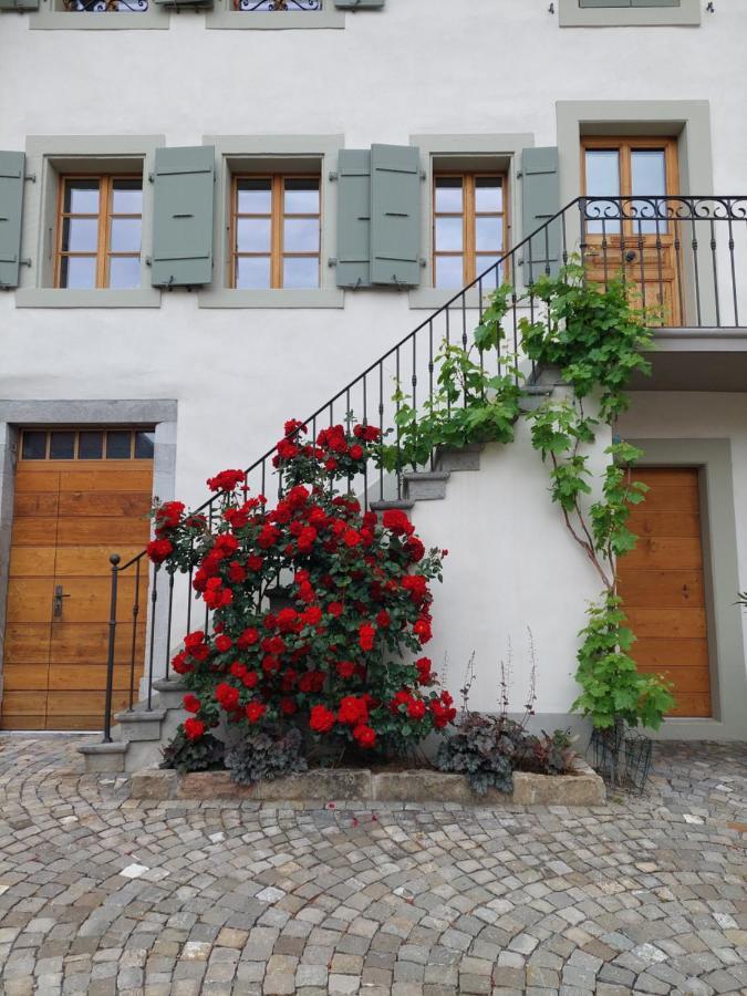Bed and Breakfast Aux Trois Soleils Chexbres Exterior foto